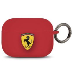 Ferrari Apple Airpods Pro Logo szilikon tok, piros