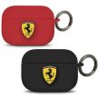 Ferrari Apple Airpods Pro Logo szilikon (FEACAPSILGLRE) tok, piros