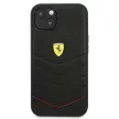 Ferrari FEHCP13SRQUK Off Track Quilted iPhone 13 mini 5.4", hátlap, tok, fekete