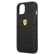 Ferrari FEHCP13SRQUK Off Track Quilted iPhone 13 mini 5.4", hátlap, tok, fekete