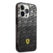 Ferrari iPhone 14 Pro Gradient Allover (FEHCP14LEAOK) hátlap, tok, fekete