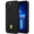 Ferrari FEHCP14MSIBBK Silicone Metal Apple iPhone 14 Plus hátlap tok, fekete