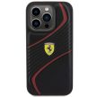 Ferrari FEHCP15LPTWK Twist Metal Logo iPhone 15 Pro 6.1", hátlap, tok, fekete