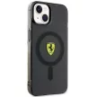 Ferrari FEHMP14SURKK Translucent Magsafe iPhone 14 6.1", hátlap, tok, fekete