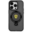 Ferrari FEHMP15SUSCAK Ring Stand 2023 Collection MagSafe iPhone 15 6.1", hátlap, tok, fekete