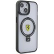 Ferrari FEHMP15SUSCAK Ring Stand 2023 Collection MagSafe iPhone 15 6.1", hátlap, tok, fekete