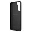 Ferrari FEOSIHCS21MRE Off Track Leather Nylon Stripe Samsung Galaxy S21+ G996, hátlap, tok, piros