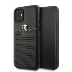 Ferrari iPhone 11 Off Track Victory hátlap, tok, fekete