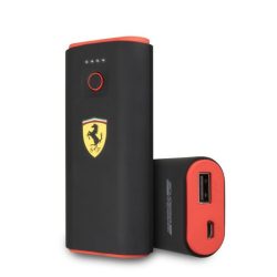   Ferrari Power Bank hordozható külső akkumulátor, 5000mAh, fekete-piros