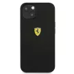 Ferrari FESSIHCP13SBK Silicone iPhone 13 mini 5.4", hátlap, tok, fekete