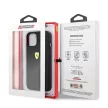 Ferrari FESSIHCP13SBK Silicone iPhone 13 mini 5.4", hátlap, tok, fekete