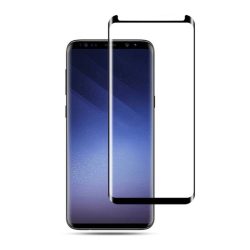   Mocolo TG+ Samsung Galaxy S9 Plus 3D teljes kijelzős edzett üvegfólia (tempered glass) 9H keménységű, fekete