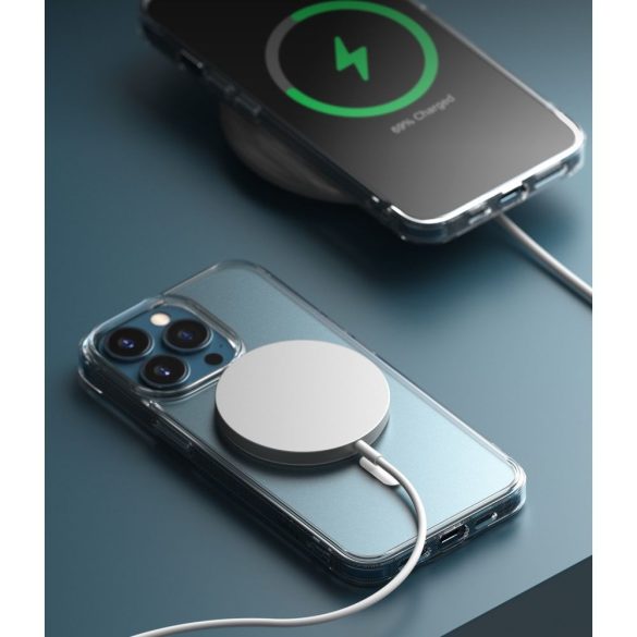 Ringke Fusion Magnetic Magsafe Iphone 13 Pro hátlap, tok matt, átlátszó