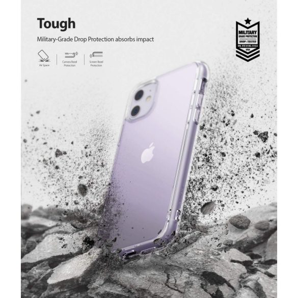 Ringke Fusion Crystal View iPhone 11 hátlap, tok, átlátszó