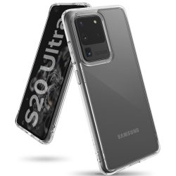   Ringke Fusion Samsung Galaxy S20 Ultra hátlap, tok, átlátszó