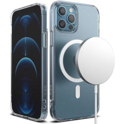   Ringke Fusion Magsafe Iphone 12/12 Pro hátlap, tok matt, átlátszó