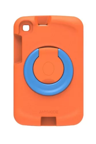 Samsung gyári Kids Cover Samsung Galaxy Tab A 8.0" 2019 SM-T290/SM-T295 (GP-FPT295AMBOW) ütésálló hátlap, tok, narancssárga