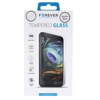   Forever Huawei P9 lite (2017)/P8 Lite (2017) kijelzővédő edzett üvegfólia (tempered glass) 9H keménységű (nem teljes kijelzős 2D sík üvegfólia), átlátszó