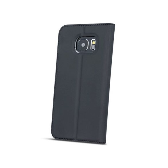 Smart Look Samsung Galaxy A6 (2018) oldalra nyíló tok, fekete