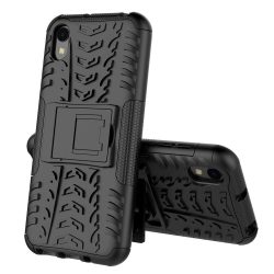   Defender Case Huawei Y6 (2018) ütésálló hátlap, tok, fekete