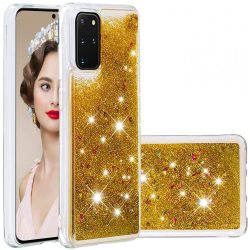 Liquid Glitter Huawei Y5 (2018) hátlap, tok, arany