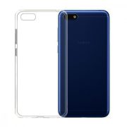   Huawei Y5 (2018)/Honor 7S Slim case 1mm szilikon hátlap, tok, átlátszó
