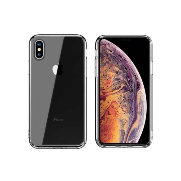 Huawei Y6 (2018) Slim case 1mm szilikon hátlap, tok, átlátszó