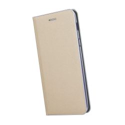   Smart Venus Samsung Galaxy J6 Plus (2018) oldalra nyíló tok, arany