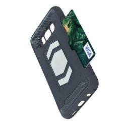   Defender Magnetic Case Samsung Galaxy A6 Plus (2018) ütésálló hátlap, tok, fekete