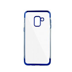   Plating Soft Samsung Galaxy J4 (2018) szilikon hátlap, tok, sötétkék