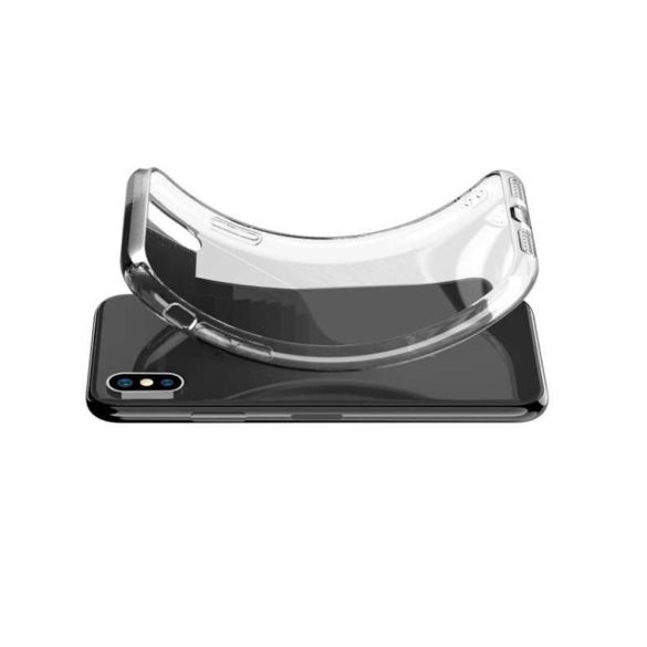 Huawei P Smart (2019) Slim case 1 mm szilikon hátlap, tok, átlátszó