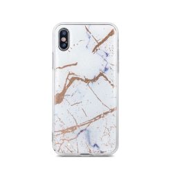   Marmur case Samsung Galaxy S10 márvány mintás hátlap, tok, fehér