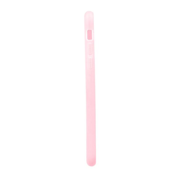 Huawei P30 Lite Matt TPU szilikon tok, rózsaszín