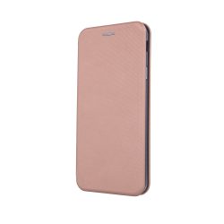 Smart Viva Xiaomi Mi 8 Lite oldalra nyíló tok, rozé arany