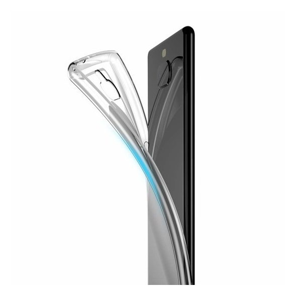 Samsung Galaxy A10 Super Slim 0.5mm szilikon hátlap, tok, átlátszó