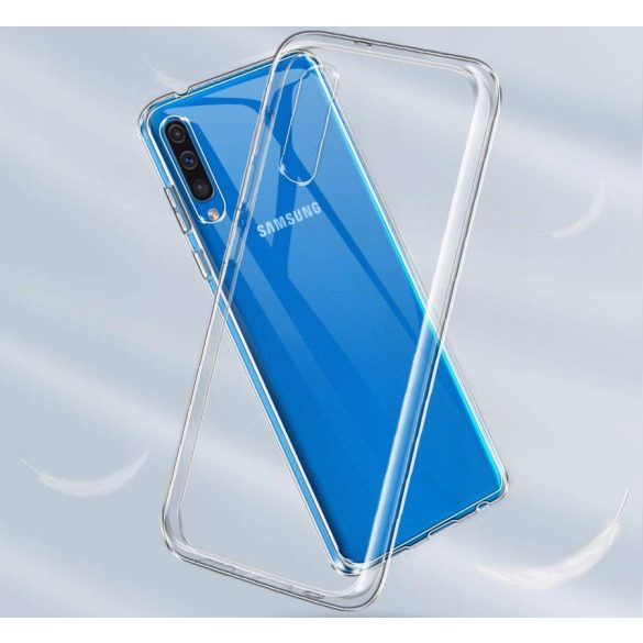 Samsung Galaxy A50/A30/A50s/A30s Slim case 1mm szilikon hátlap, tok, átlátszó