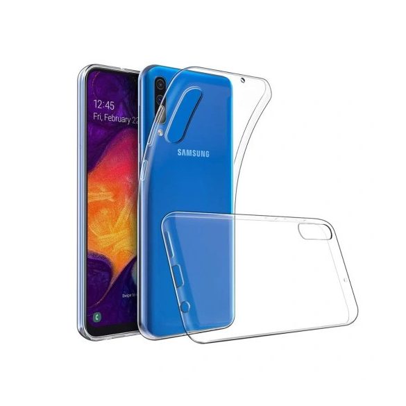 Samsung Galaxy A50/A30/A50s/A30s Slim case 1mm szilikon hátlap, tok, átlátszó