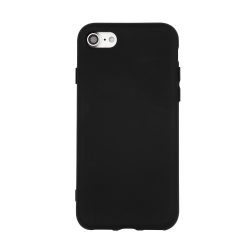   Silicone Case iPhone 7/8/SE (2020/2022) szilikon hátlap, tok, fekete