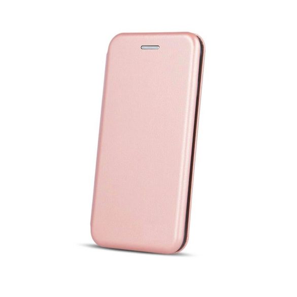 Smart Diva iPhone 11 oldalra nyíló tok, rozé arany