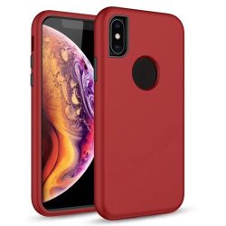   Defender Solid 3in1 Case Huawei P Smart Z/Y9 Prime (2019) ütésálló hátlap, tok, piros