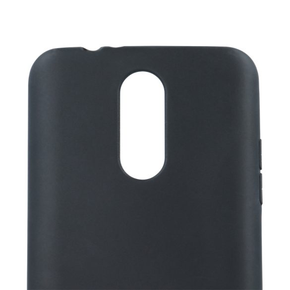 Samsung Galaxy A20s Matt TPU szilikon hátlap, tok, fekete