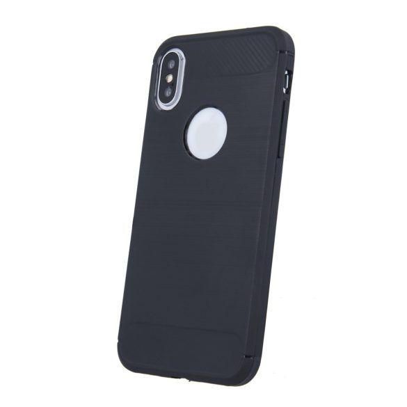 Simple Black Case iPhone 11 Pro szilikon hátlap, tok, fekete