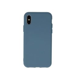   Silicone Case iPhone 7/8/SE (2020) szilikon hátlap, tok, szürkéskék