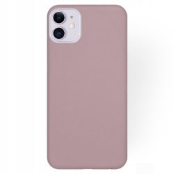   iPhone 11 Matt TPU szilikon hátlap, tok, világos rózsaszín
