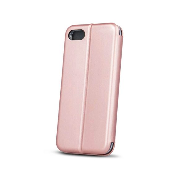 Smart Diva Samsung Galaxy Note 10 Lite/A81 oldalra nyíló tok, rozé arany