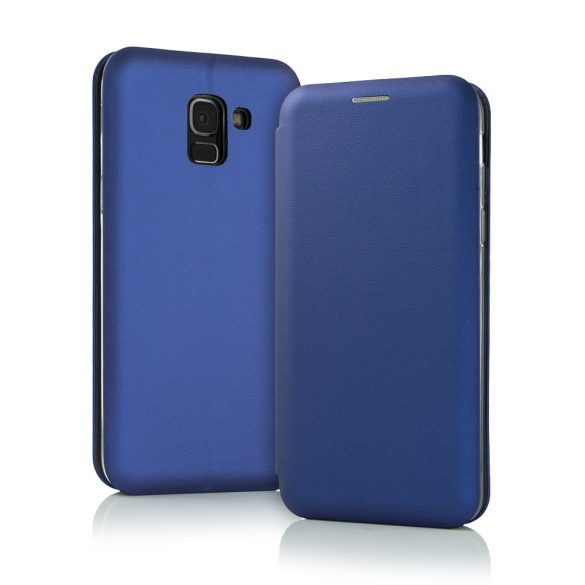 Smart Diva Samsung Galaxy Note 10 Lite/A81 oldalra nyíló tok, sötétkék