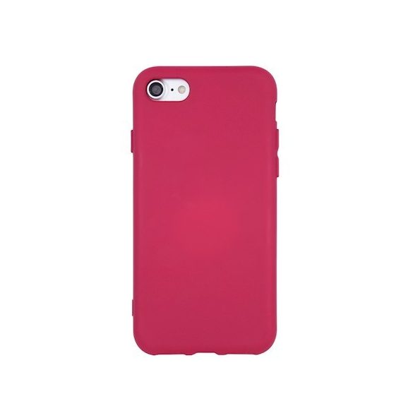 Silicone Case Samsung Galaxy A71 hátlap, tok, pink