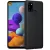 Samsung Galaxy A21s Matt TPU szilikon tok, fekete