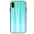 Aurora Glass Samsung Galaxy A21s hátlap, tok, menta zöld