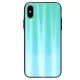 Aurora Glass Samsung Galaxy A21s hátlap, tok, menta zöld